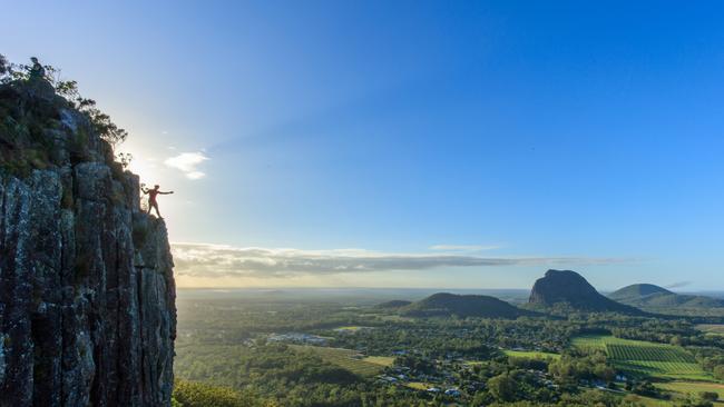 Gold Coast Instagrammer Jules Ingall travelled to the Sunshine Coast to check out some of the regions hidden gems. Picture of the Glass House Mounatins.