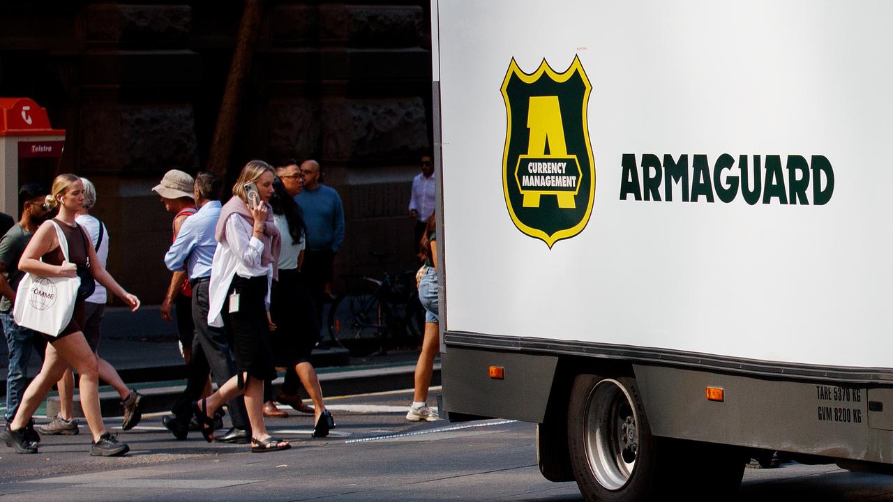 Armaguard is expected to agree to the conditions of the bailout agreement. Picture: NCA NewsWire / Nikki Short