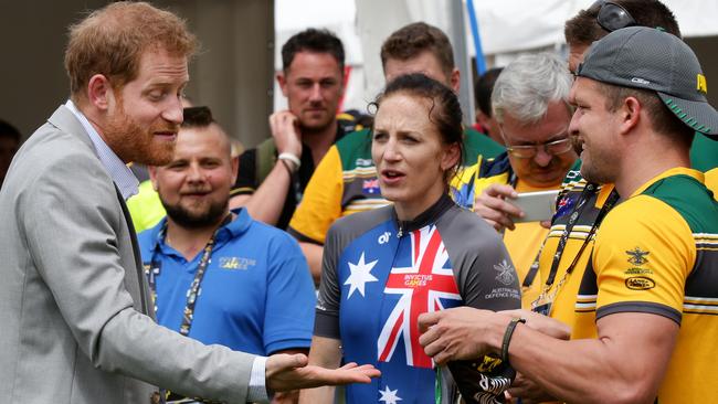 Prince Harry turned down the budgie smugglers. Picture: Jonathan Ng