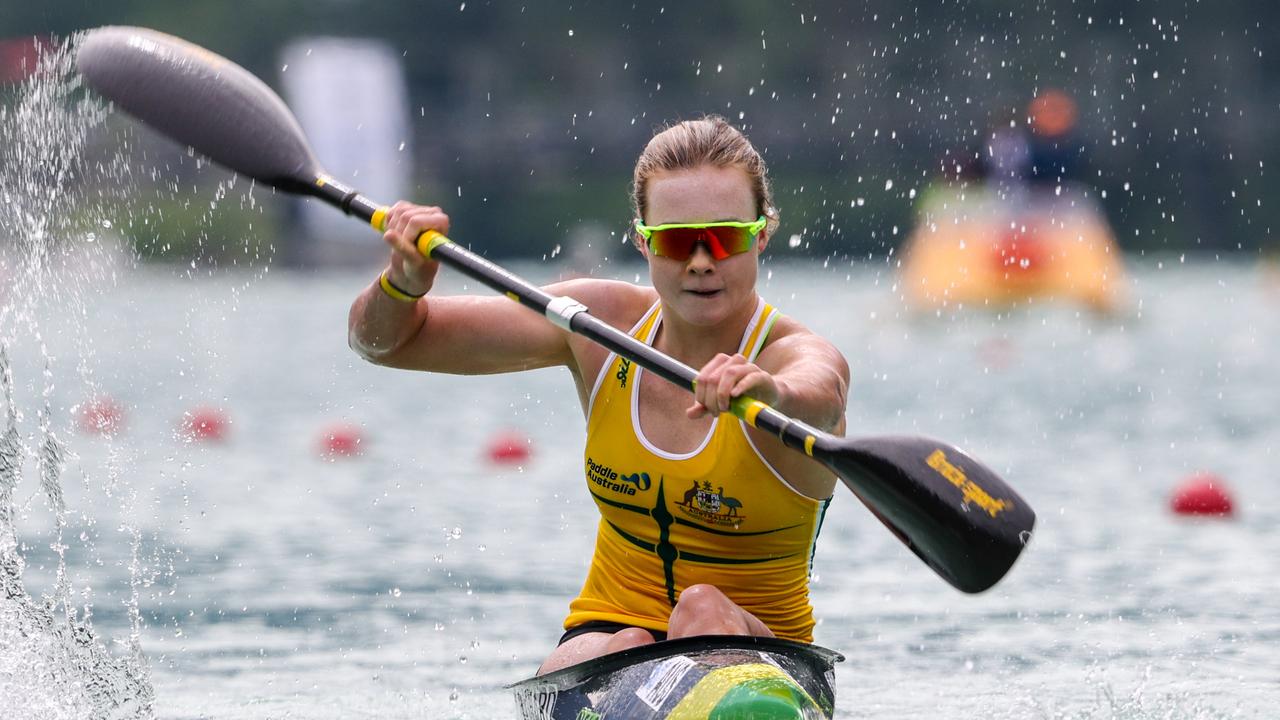 Paddling rising star Jasmine Rayward. Picture: Supplied