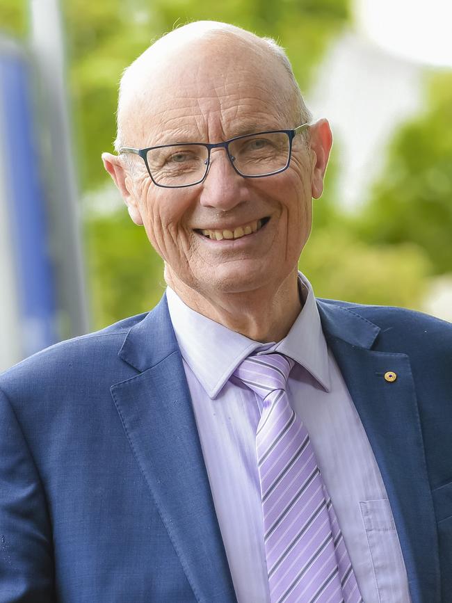 City of Unley mayor Michael Hewitson caked his council’s decision to move citizenship celebrations from Australia Day Picture: AAP/Roy Vandervegt