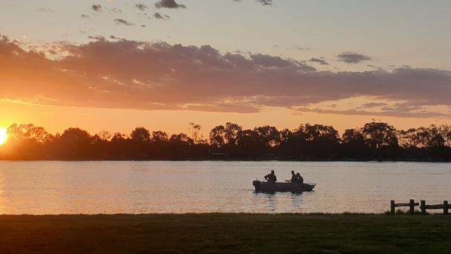 Sunset at Lake Lascelle, Hopetoun. Picture: Sue Davison, Greensborough.