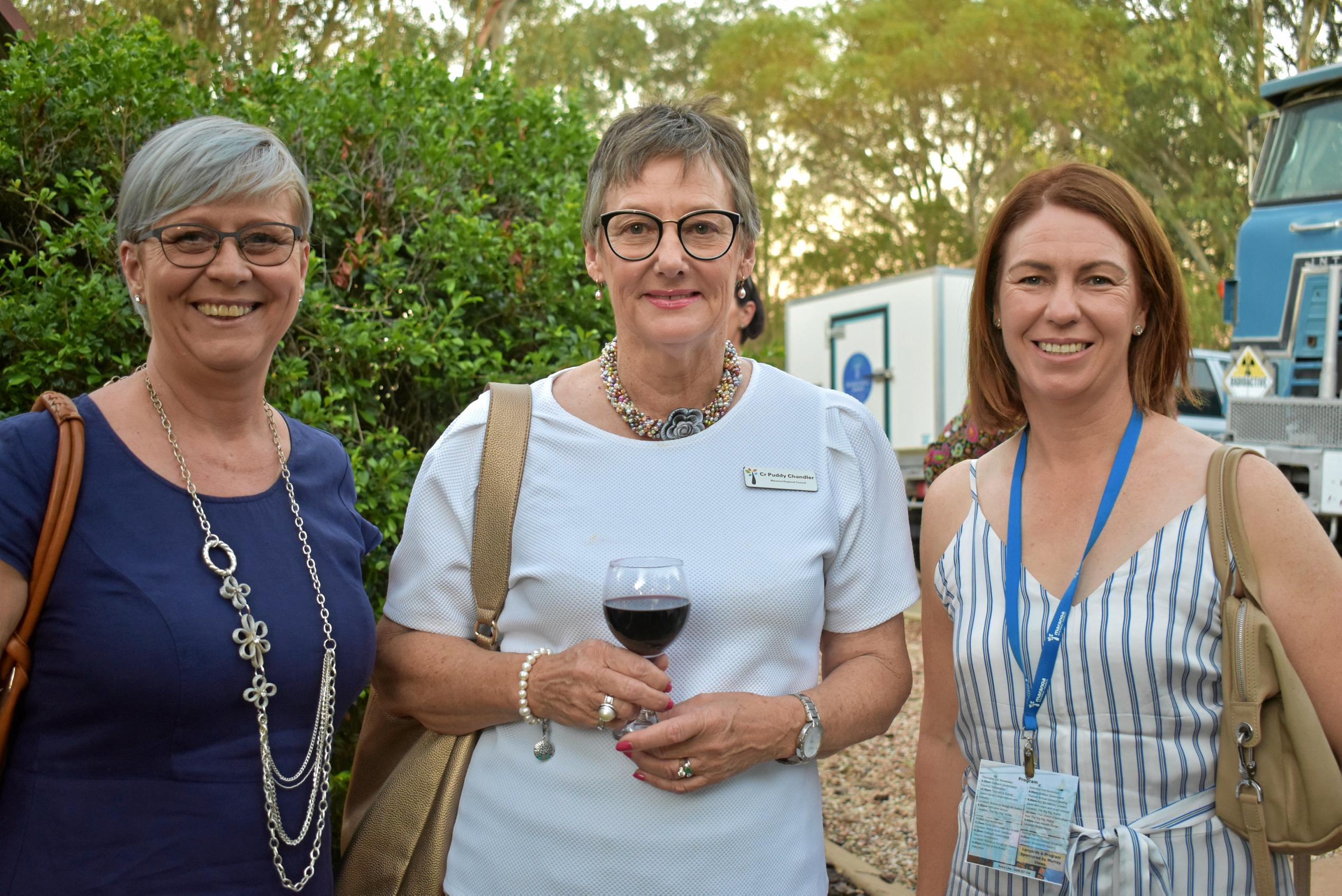 Outback Queensland welcome drinks at the Big Rig. Picture: Ellen Ransley