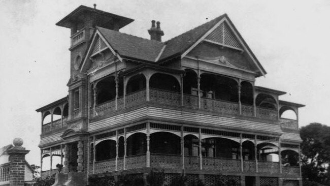 The house was built in 12 months. Picture: State Library of Qld, circa 1904