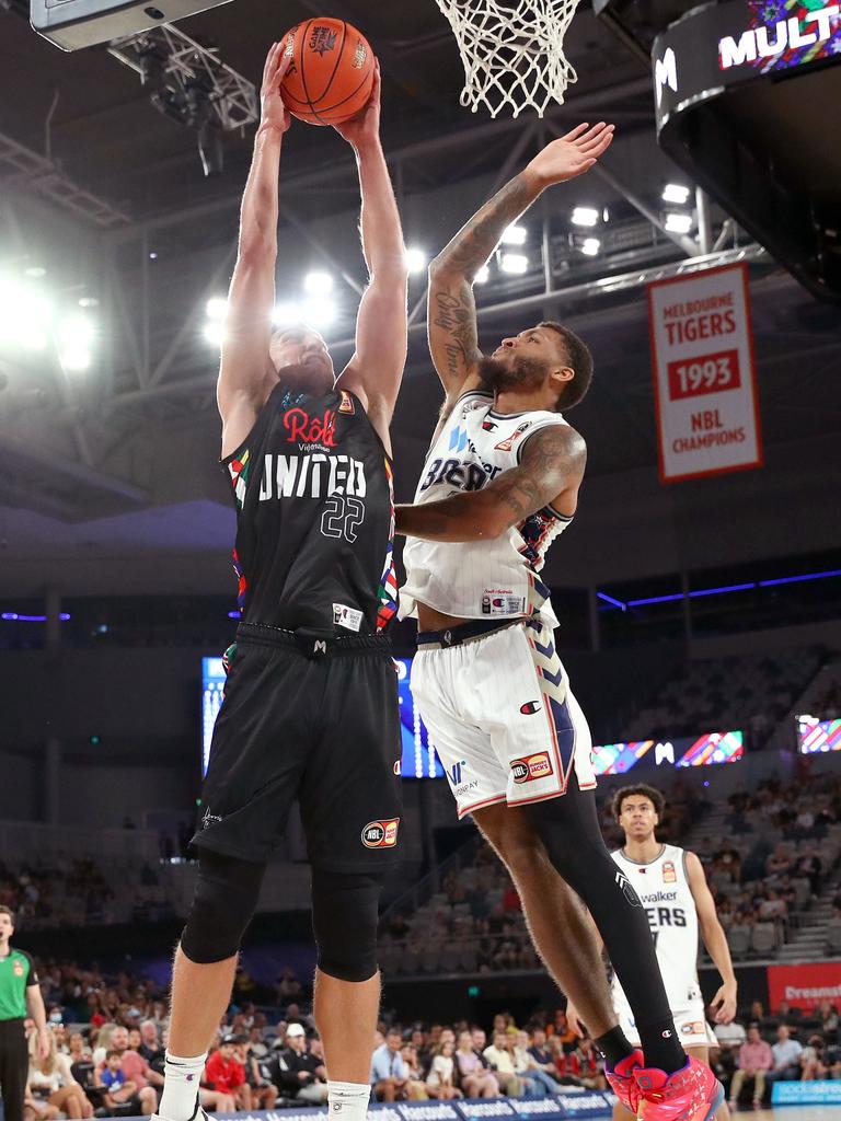 Todd Withers struggled in his return to the court from a Covid absence. Picture: Getty Images