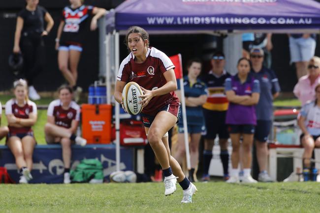 Rhani Hagan playing for Queensland. Picture: Karen Watson.