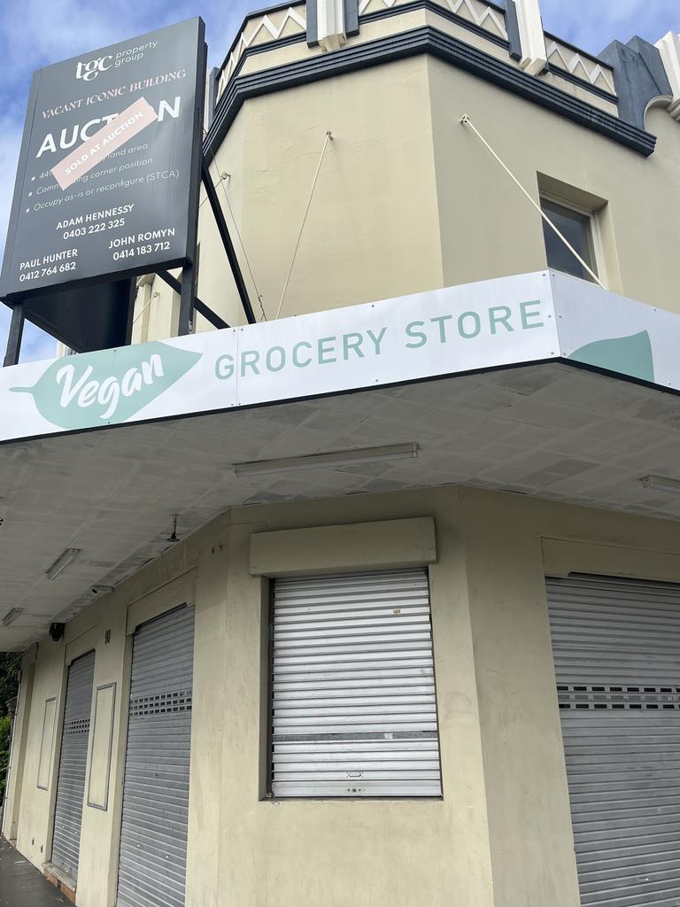 A vegan grocer has closed its doors in Glebe. Picture: news.com.au