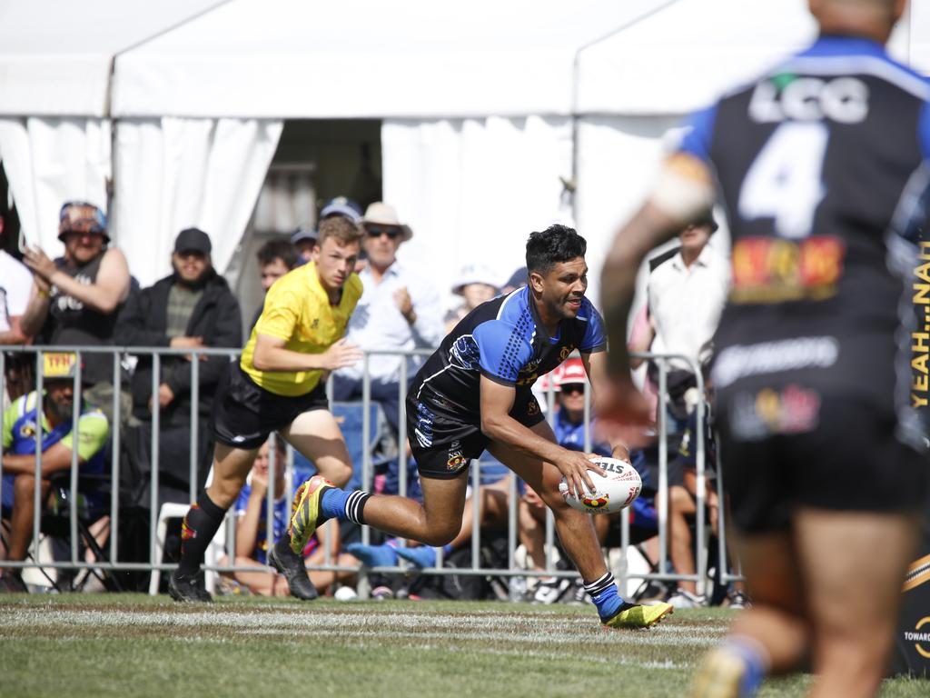 Koori Knockout - Day 4 Mens GF WAC v Nanima Common Connection Monday, 7 October 2024 Hereford St, Bathurst NSW 2795, Australia, Picture Warren Gannon Photography