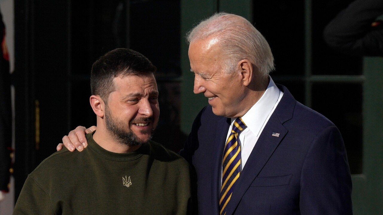 Joe Biden’s attachment to Zelensky is ‘incredibly odd’ | Sky News Australia