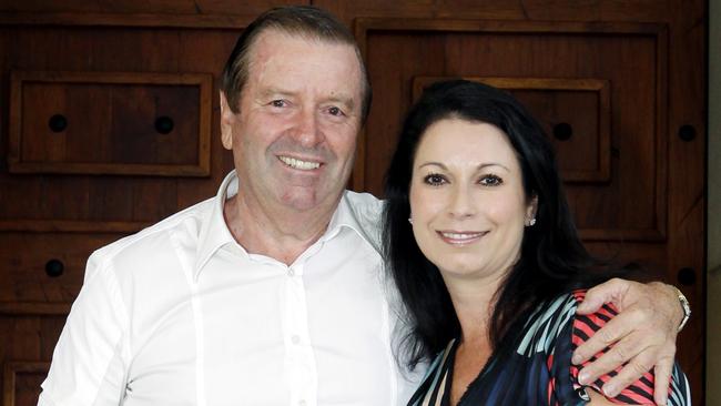 Nicole and her father Laurie Bricknell.