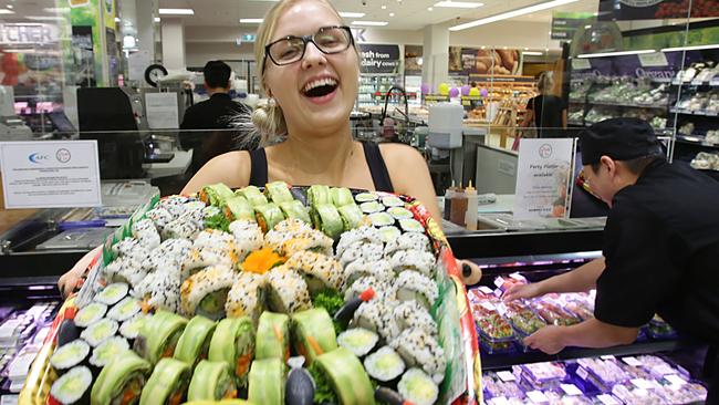 Woolworths deals sushi platter