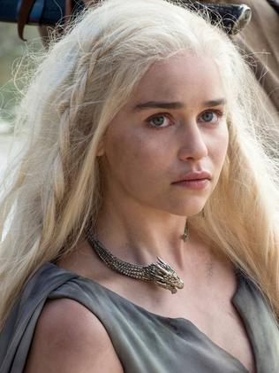 The Emilia Clarke we see in Game Of Thrones.