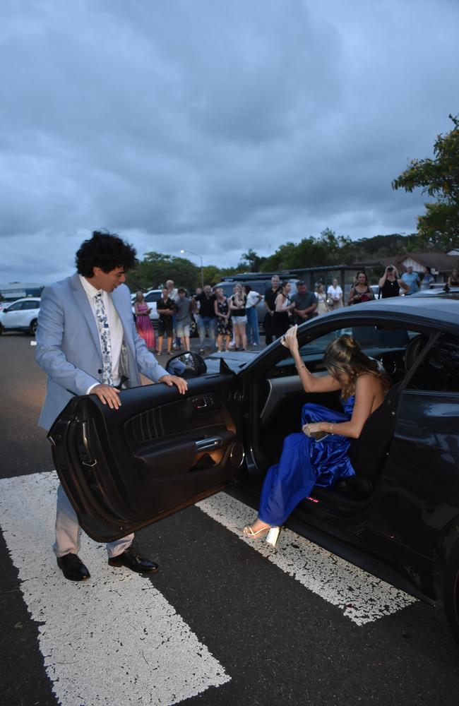 Students at the Mountain Creek State High School formal 2024