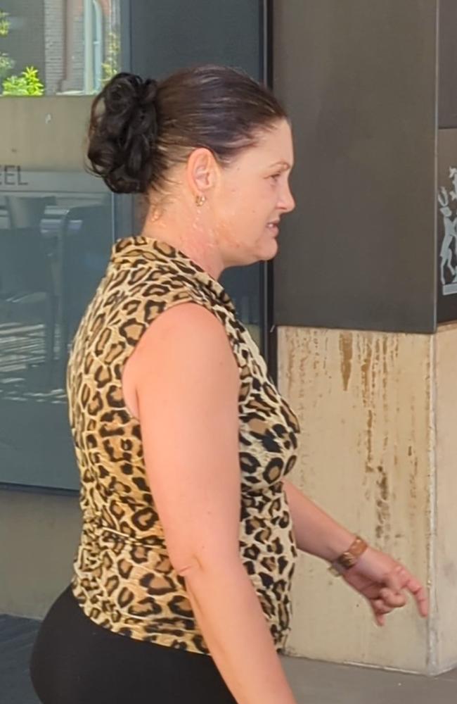 Mandy Jane Micheelsen leaving the Ipswich Courthouse on November 3, 2022. Picture: Nicola McNamara