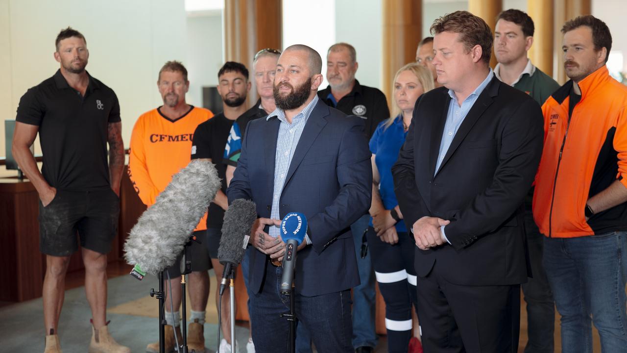 Kyle Goodwin was diagnosed with silicosis in 2019. Picture: NCA NewsWire / David Beach