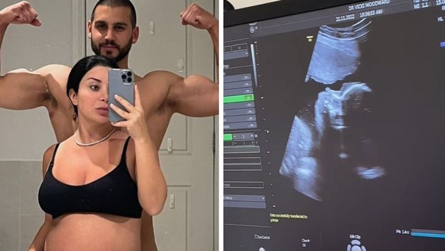 MAFS stars share baby's gender. Picture: Instagram/Martha Kalifatidis