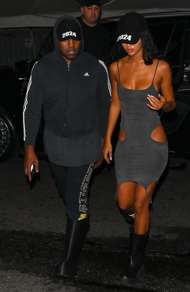 West appears to be dating model Juliana Nalú. Picture: The Daily Stardust/Backgrid