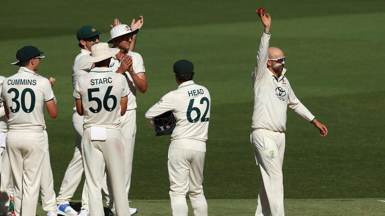 Nathan Lyon of Australia. Photo by Paul Kane/Getty Images