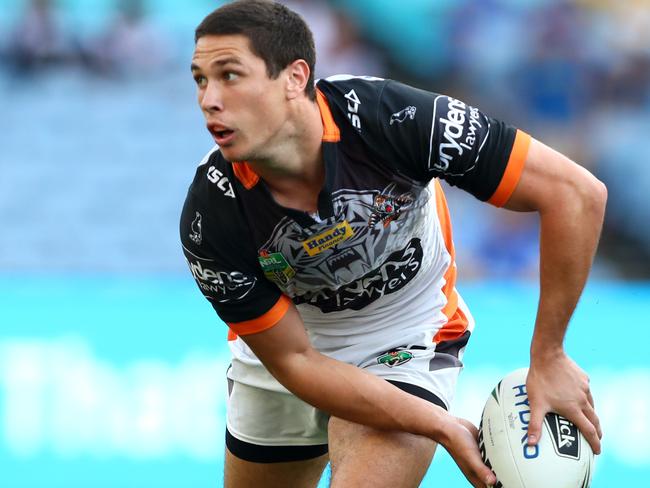 Wests Tigers Mitchell Moses. Picture: Gregg Porteous