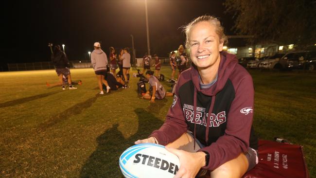 Burleigh women's rugby league coach Tahnee Norris . Picture Mike Batterham