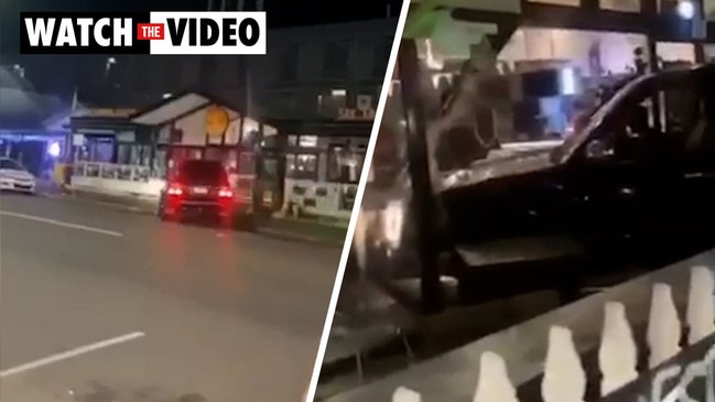  Moment car slams into Six Tanks Brew Co. in shocking incident in Darwin