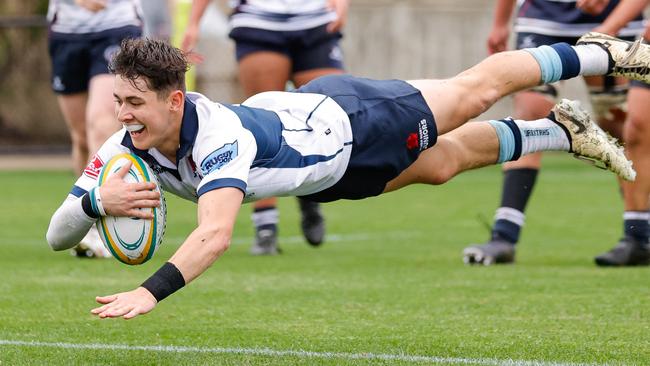 A great try in NSW Juniors 33-17 win over Victoria. Picture: Supplied/ASRU.