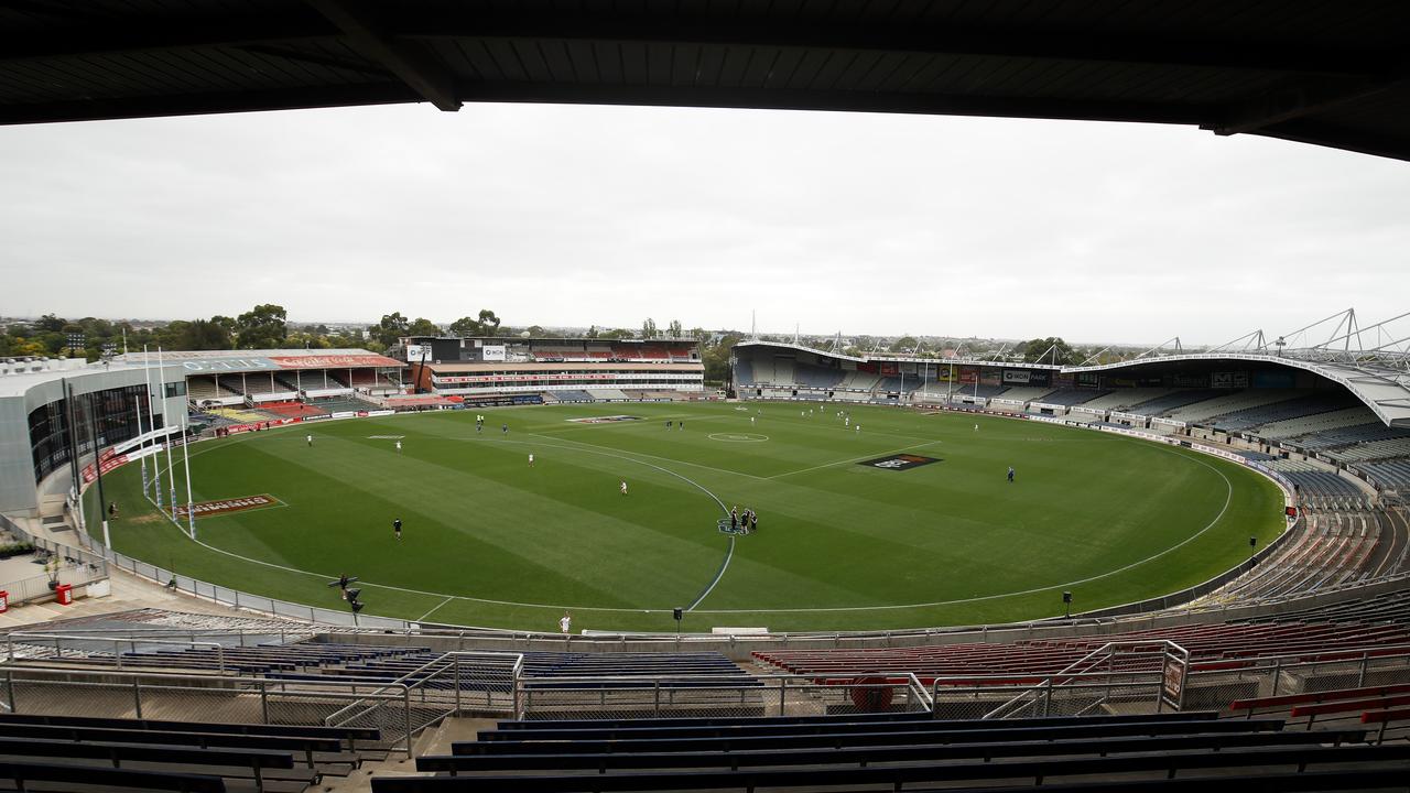 North and the Pies played in front of no fans. Picture: AFL Photos/Getty Images