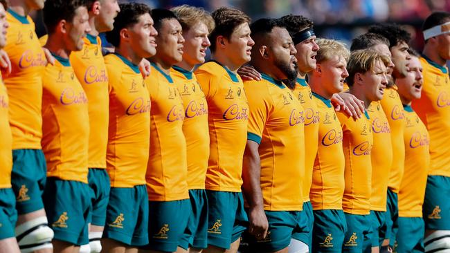 The Wallabies need to back up their win over England against Wales. Picture: Geronimo Uranga / AFP