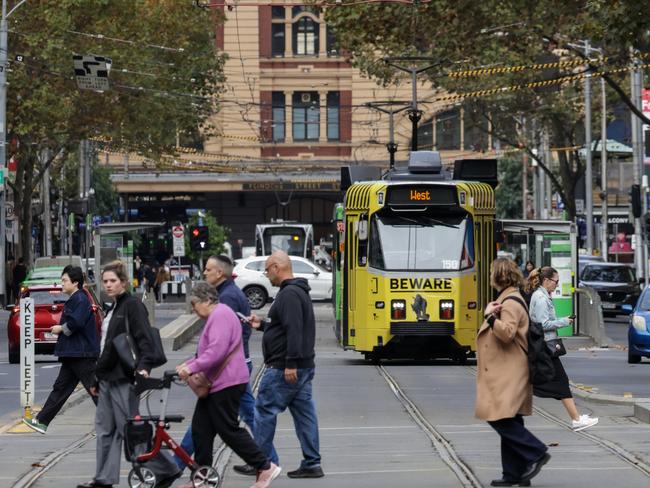 MELBOURNE, AUSTRALIA - NCA NewsWire Photos MAY 11, 2024 :  Generic images around the Melbourne CBD. Elizabeth St. Picture: NCA NewsWire / Ian Currie