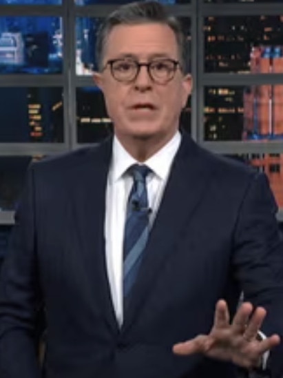 Stephen Colbert addressed his controversial remarks.