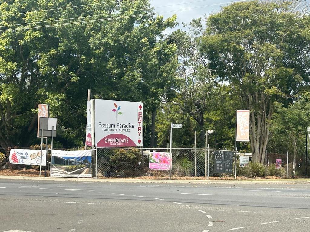 An application to put a service station and drive-through food outlet at the Possum Paradise site is before the Fraser Coast council.