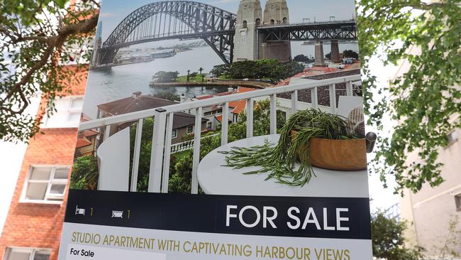 Sydney’s median price has climbed to a whopping $1.09m. Picture: NCA NewsWire / David Swift