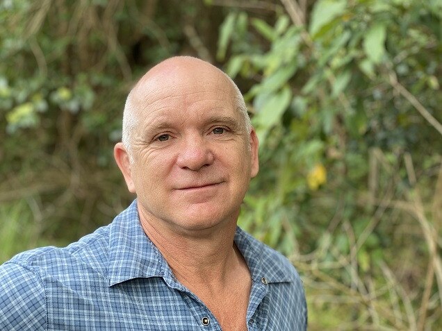 Kevin Glencross is researching the advantages of replanting trees in the local area around Lismore. (Credit: Southern Cross University)