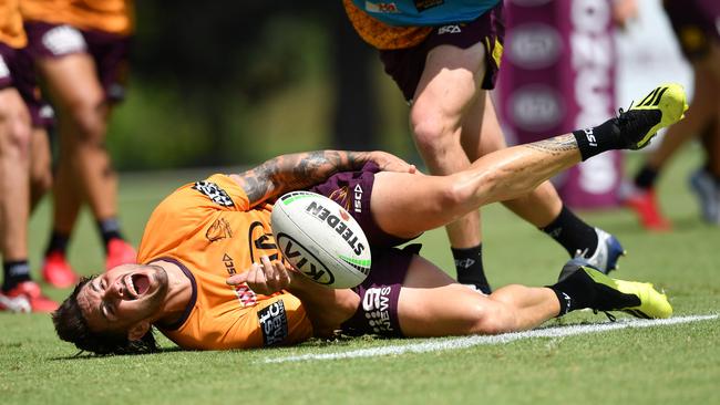 Jack Bird’s horror run of injuries continued. Picture: AAP/Darren England