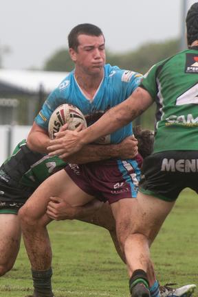 Koby Daly Mackay Cutters vs Townsville Blackhawks Cyril Connell Saturday 22 February 2025 Picture:Michaela Harlow