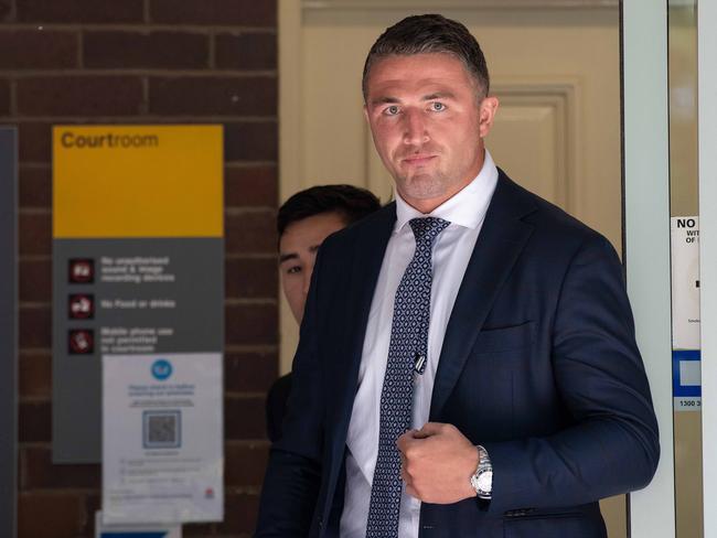 Former NRL player Sam Burgess pleaded guilty in 2021 to driving with traces of cocaine in his system.