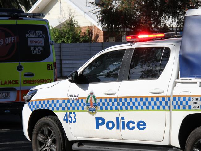 Northern Territory Police and St John Ambulance service responding to an incident in Alice Springs. Picture: Gera Kazakov generic, NT Police