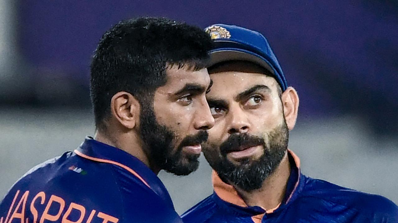 Jasprit bumrah and Virat Kohli