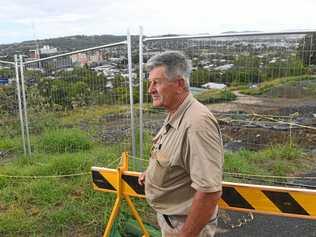 LAND DISPUTE: Lismore Heights landowner Ken Allport and Lismore City Council are in a stoush at the NSW Land & Environment Court over the remediation of his Beardow St property. Picture: Marc Stapelberg