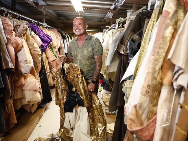 Tim Chappel at Opera Australia’s costume department in Surry Hills. Picture: Richard Dobson