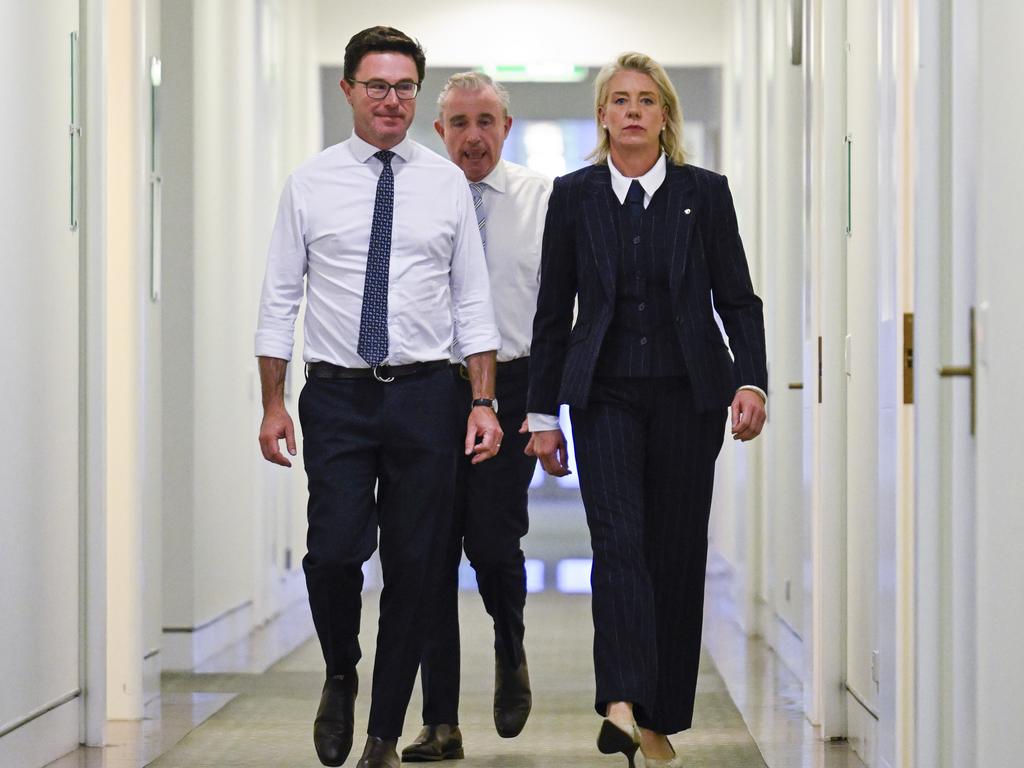The Nationals ministers previously a part of the shadow and outer shadow ministry will face an almost 60k cut in their salary. Picture: NewsWire / Martin Ollman