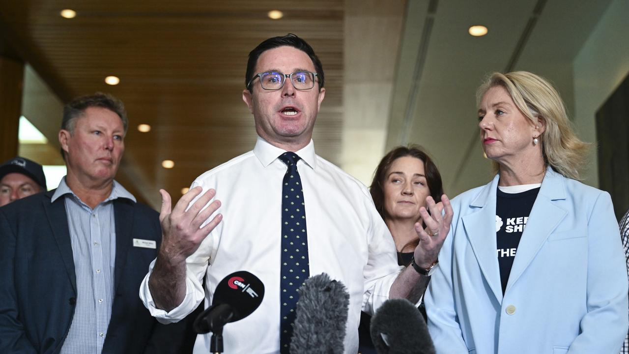 Nationals leader David Littleproud criticised the government’s approach, predicting it will be a key election issue. Picture: NewsWire / Martin Ollman