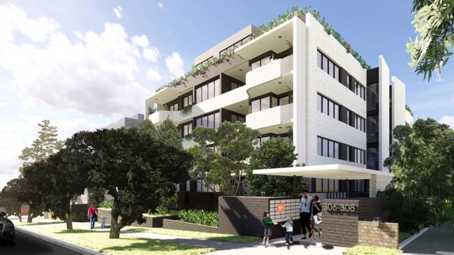 Artist’s impressions of an apartment development on Taren Point Rd in Caringbah. Picture: Supplied