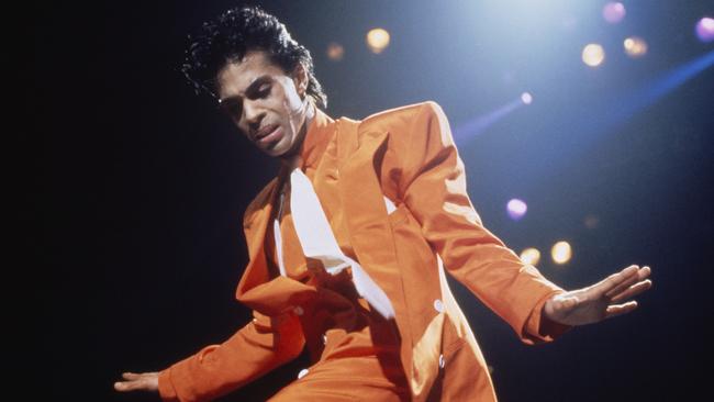 Final bow … Prince in 1986. Picture: Ross Marino/Sygma/Corbis