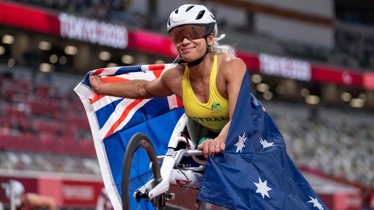 Madison De Rozario was a standout performer at the Tokyo Paralympics. Picture: Bob Martin/IOC/AFP