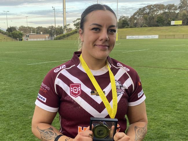 Kawana Dolphins captain Maarire Puketapu was awarded player of the match.