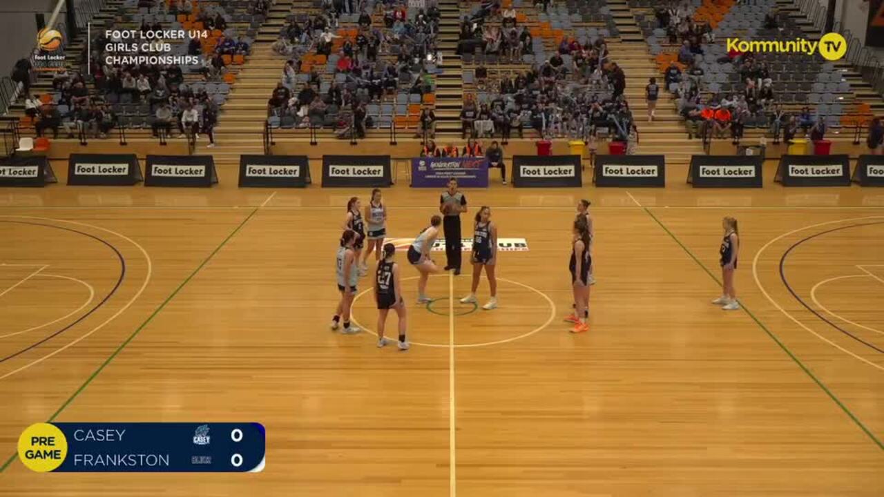 Replay: Casey Cavaliers v Frankston Blues (Girls Champ SF) - 2024 Basketball Australia U14 Club Championships Day 5