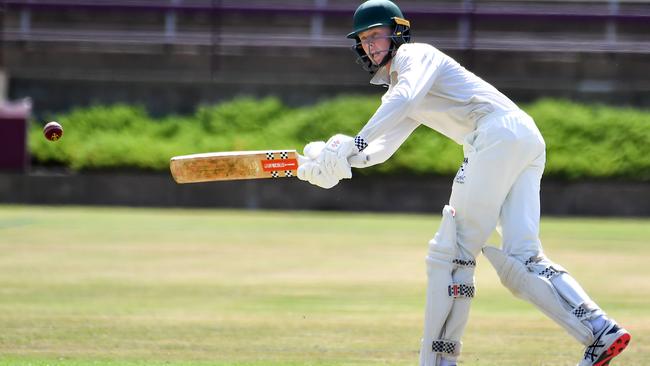 Iona College batsman Harley Malpass. Picture, John Gass