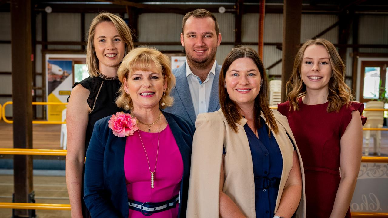 Platinum sponsors of the Sunrise Way Resilience Breakfast was House Estate Agents, represented by (from left) Brittany Davidson, Tye Thies, Leanne Gillam, Emmy Thies and Taylor Hannant.