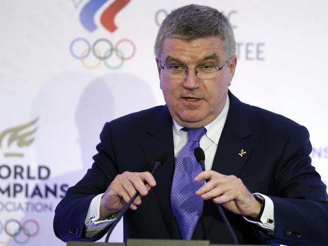 IOC president Thomas Bach sent a message of ‘encouragement to clean Russian athletes’.